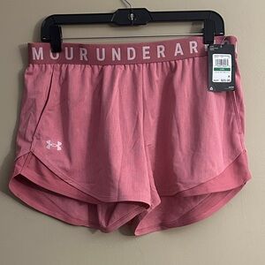 Under Armour Women's Athletic Pink Shorts